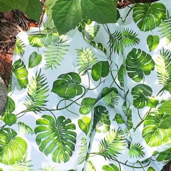 💚10 XL White with banana leaves poly bags 14.5 x 19 in - Picture 4 of 4